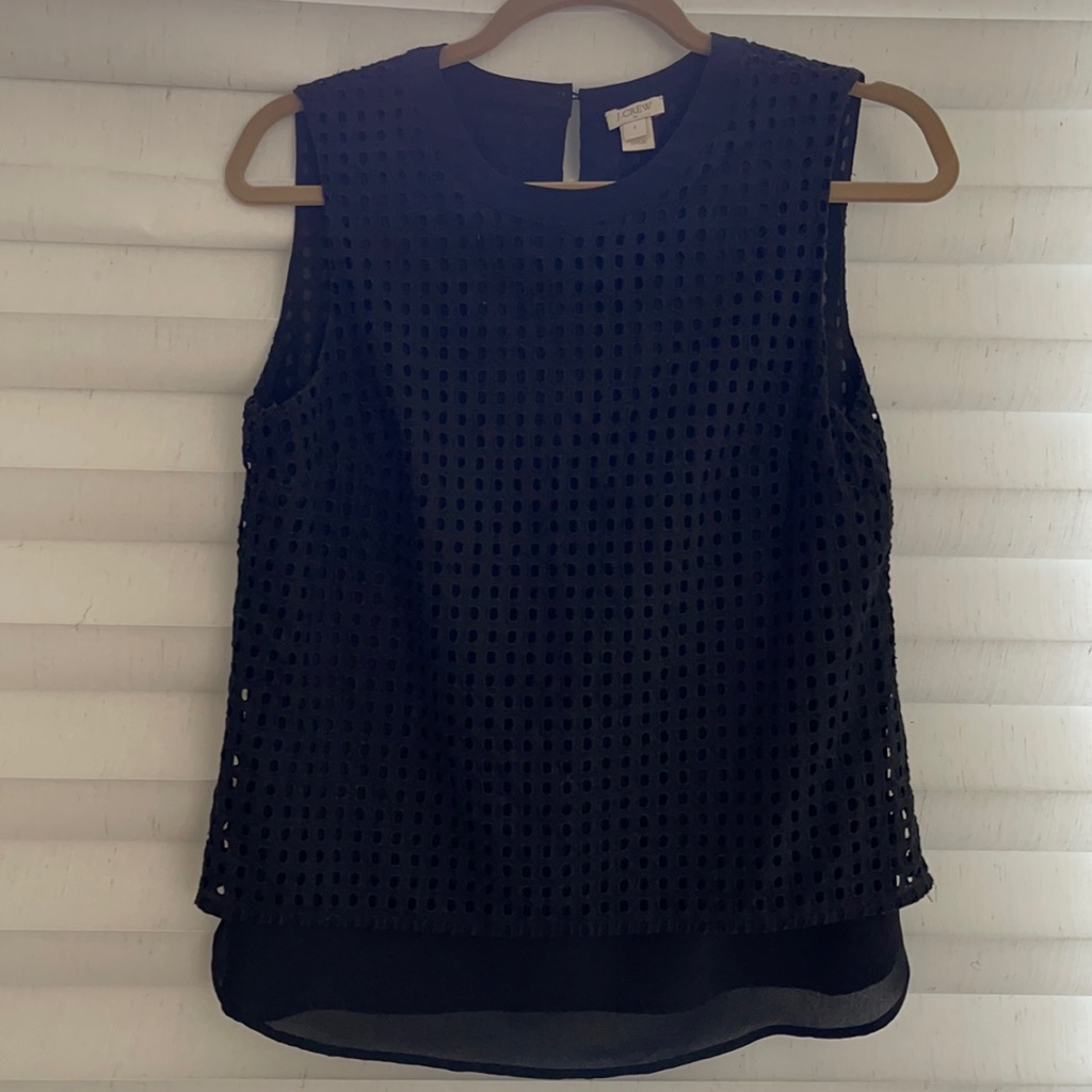 Jcrew Black Shell